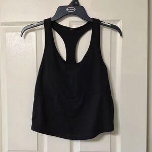 Fabletics Women’s M Black Racerback Sports Bra Tank Top